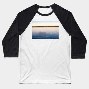 Small boat on calm water Baseball T-Shirt